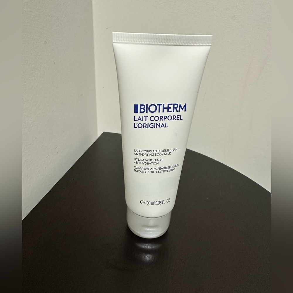 NEW TRAVEL SIZE BIOTHERM LAIT CORPOREL ANTI DRYING BODY MILK 100ml